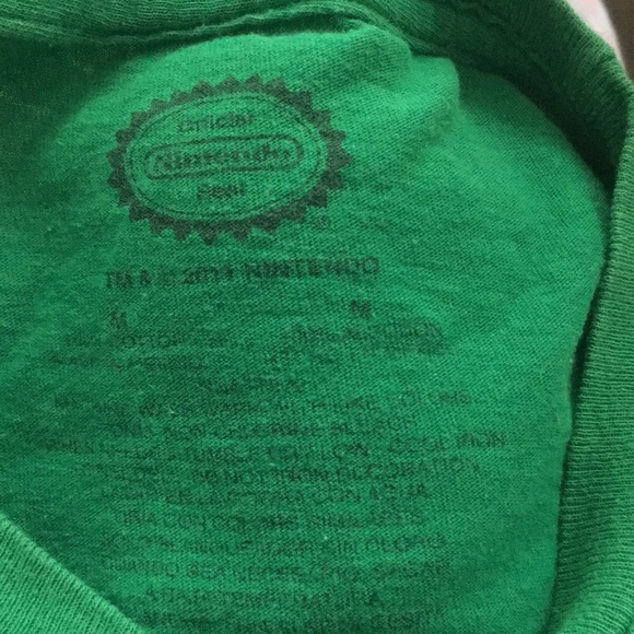 Nintendo 1-Up Green Mushroom T-Shirt - Power-Up Your Style! - Picture 4 of 7